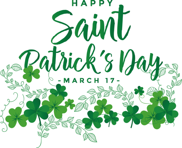 Transparent St. Patrick's Day St. Patrick's Day Shamrock Holyoke Saint Patrick's Day Parade for Saint Patrick for St Patricks Day