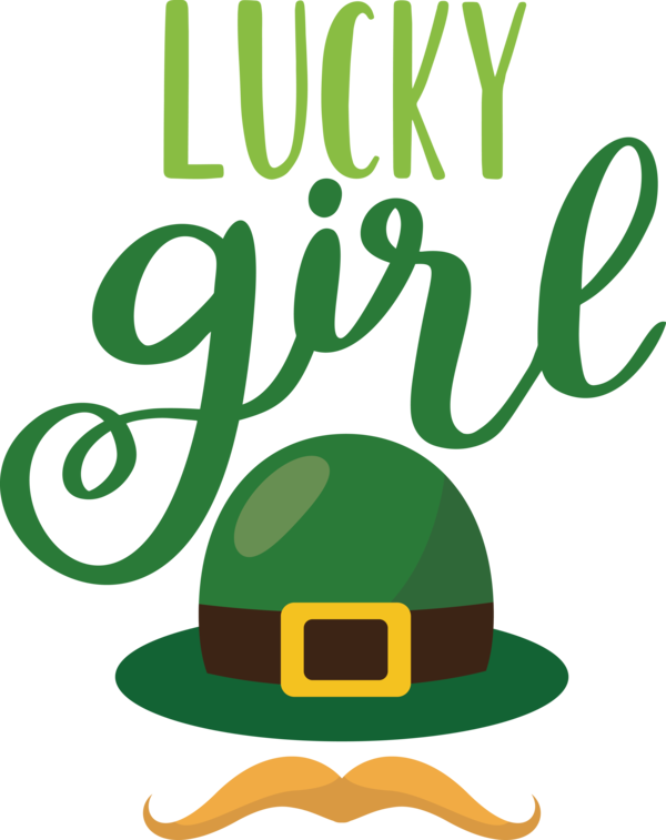 Transparent St. Patrick's Day Leaf Logo Meter for Go Luck for St Patricks Day