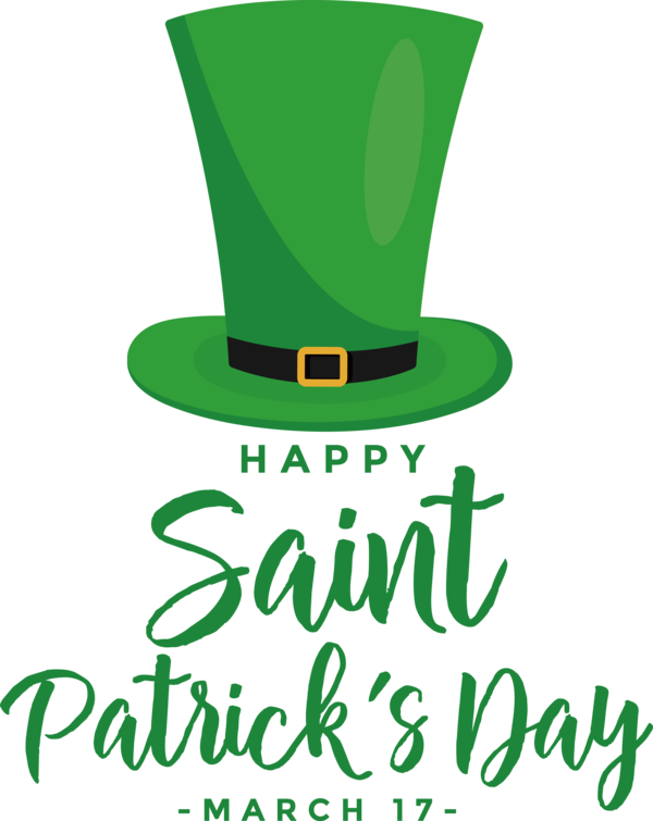 Transparent holidays Logo Leaf Symbol for Saint Patricks Day for Holidays