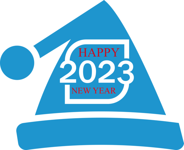 Transparent New Year Logo Height above sea level Line for Happy New Year 2023 for New Year