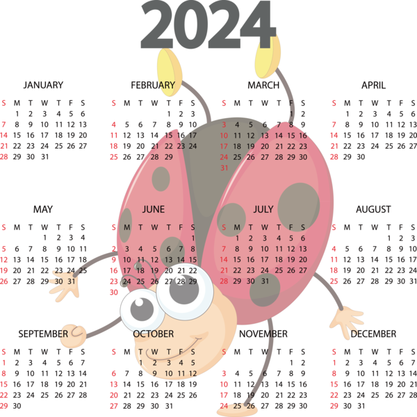 Transparent New Year Aztec sun stone January calendar! calendar for Printable 2024 Calendar for New Year