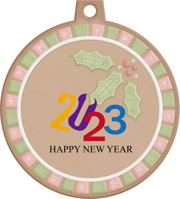 Transparent New Year Christmas Graphics Christmas Bauble for Happy New Year 2023 for New Year