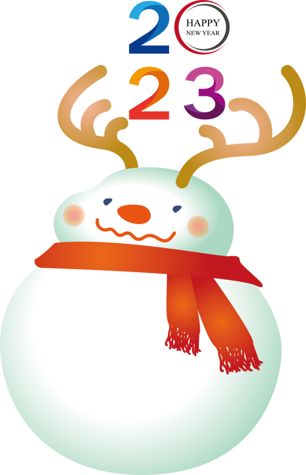 Transparent New Year Christmas Graphics Christmas Logo for Happy New Year 2023 for New Year