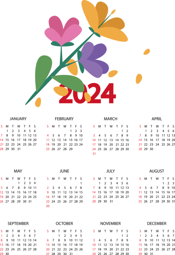 Transparent New Year January calendar! CeBIT 2014 Design for Printable 2024 Calendar for New Year