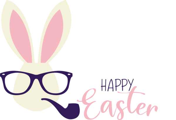 Transparent Easter Glasses Rabbit Sunglasses for Easter Day for Easter
