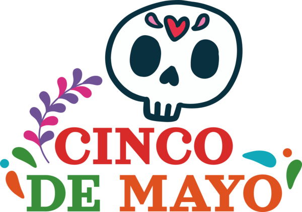 Transparent Cinco de mayo Human Logo Design for Fifth of May for Cinco De Mayo