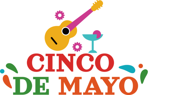 Transparent Cinco de mayo Human Logo Icon Platform for Fifth of May for Cinco De Mayo