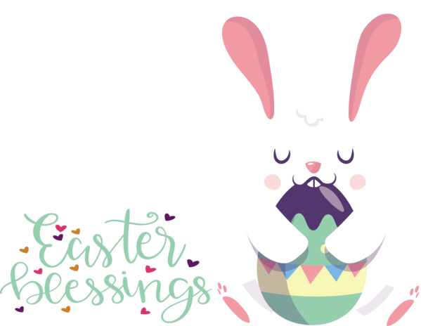 Transparent easter day Hares Easter Bunny Rex rabbit for easter blessings for Easter Day