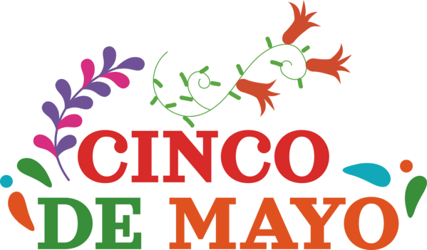Transparent Cinco de mayo Leaf Logo Design for Fifth of May for Cinco De Mayo