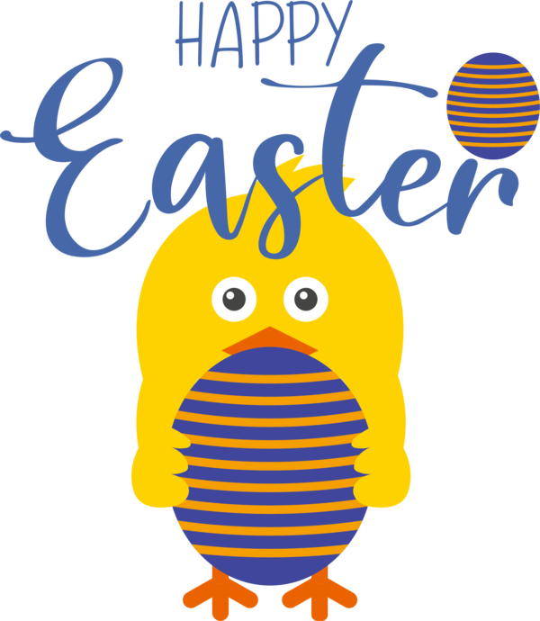Transparent Easter Logo Design Beak for Easter Day for Easter