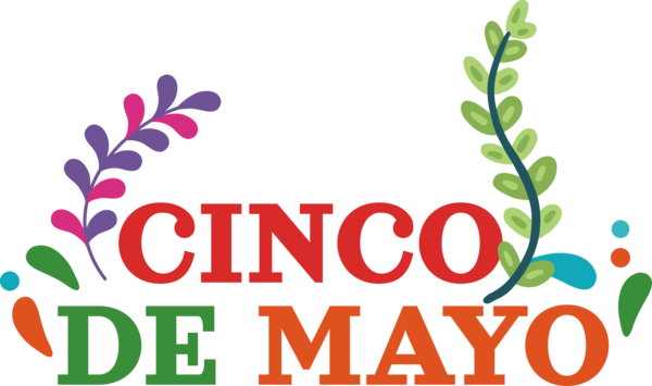 Transparent Cinco de mayo Logo Design for Fifth of May for Cinco De Mayo