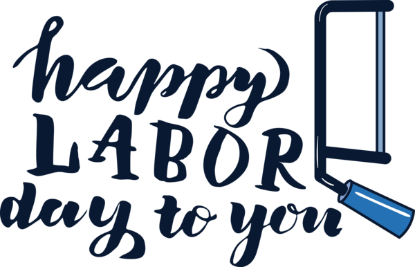 Transparent Labor Day Human Logo Design for Happy Labor Day for Labor Day