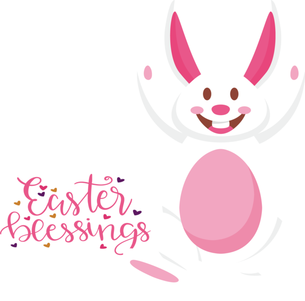 Transparent easter day Easter Bunny Rabbit Cartoon for easter blessings for Easter Day
