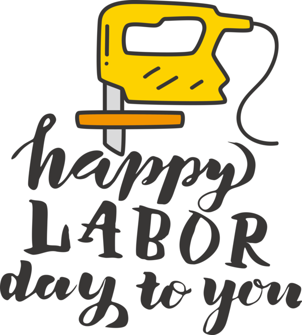 Transparent Labor Day Logo Cartoon Design for Happy Labor Day for Labor Day
