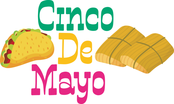 Transparent Cinco de mayo Logo Design Line for Fifth of May for Cinco De Mayo