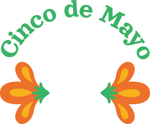 Transparent Cinco de mayo Cartoon Leaf Logo for Fifth of May for Cinco De Mayo