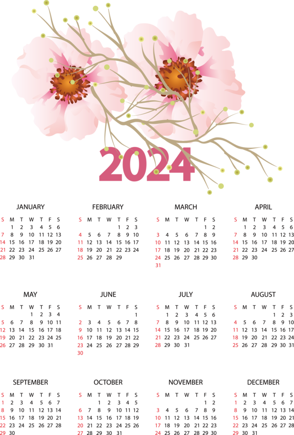 Transparent New Year May Calendar calendar Julian calendar for Printable 2024 Calendar for New Year