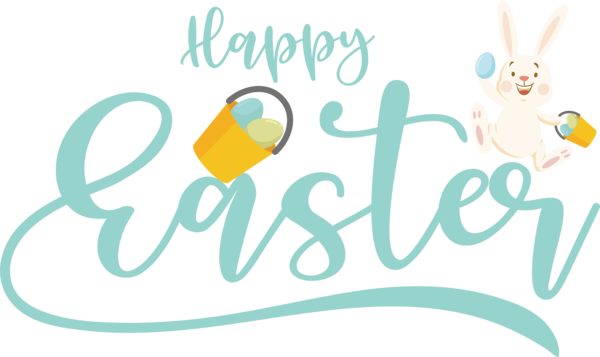 Transparent Easter Logo Design Line for Easter Day for Easter