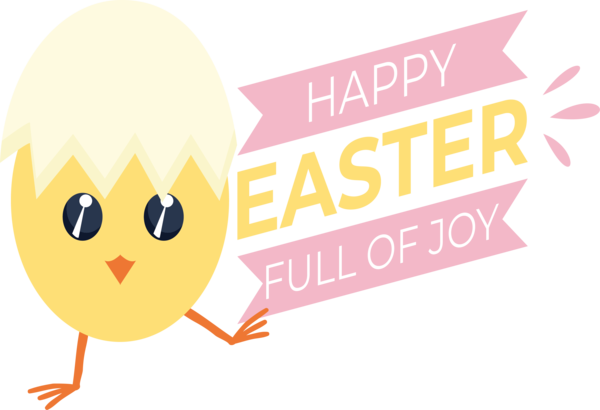 Transparent Easter Birds Cartoon Logo for Easter Day for Easter