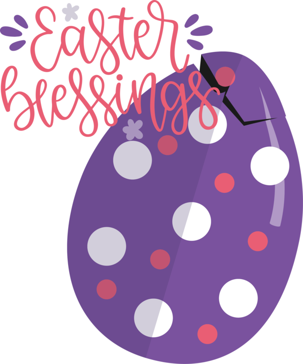Transparent Easter Design Circle Text for Easter Day for Easter