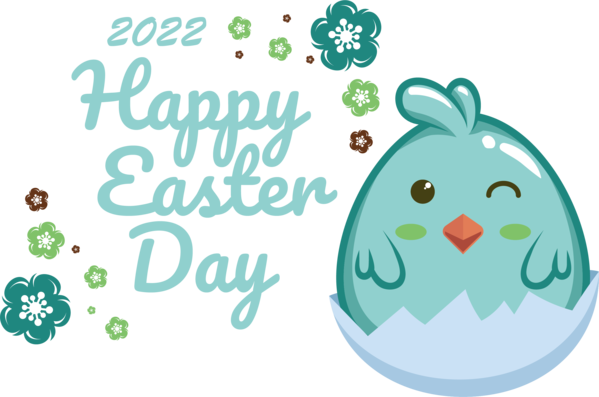 Transparent Easter Birds Escolar Cartoon for Easter Day for Easter