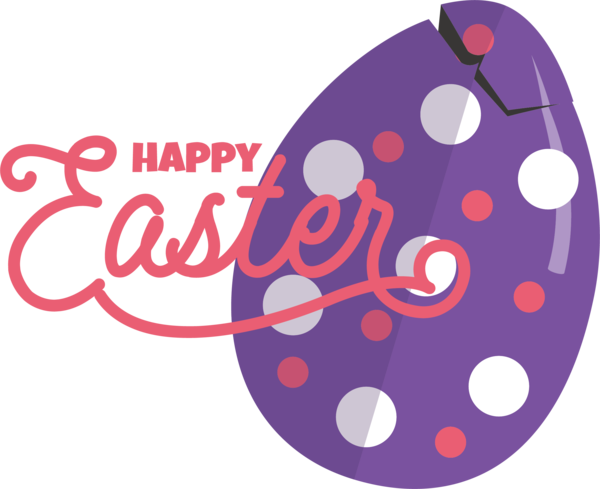 Transparent Easter Logo Drawing Design for Easter Day for Easter