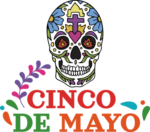 Transparent Cinco de mayo Design Logo Line art for Fifth of May for Cinco De Mayo