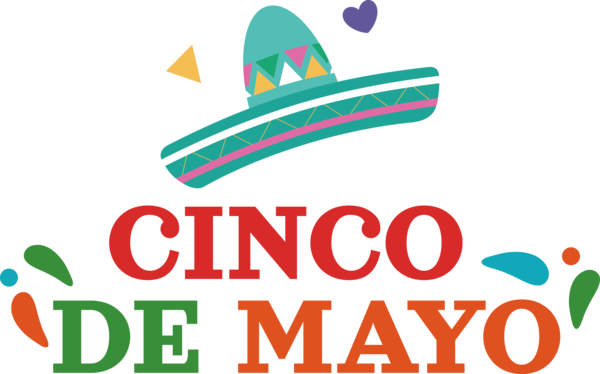 Transparent Cinco de mayo Logo Design Line for Fifth of May for Cinco De Mayo