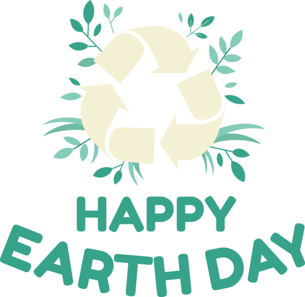 Transparent Earth Day Human Floral design Logo for Happy Earth Day for Earth Day