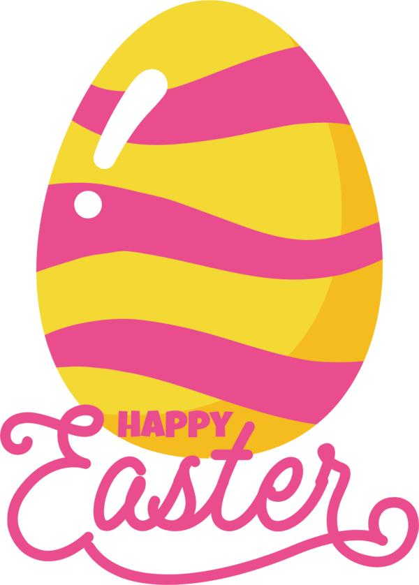 Transparent Easter Easter egg Line Logo for Easter Day for Easter