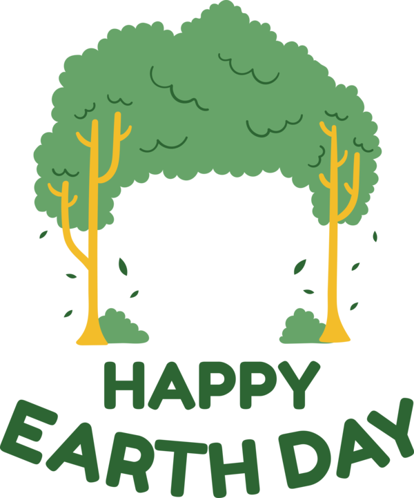 Transparent Earth Day Logo Watercolor painting Google logo for Happy Earth Day for Earth Day