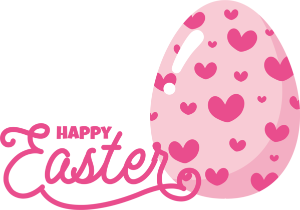 Transparent Easter Logo Design Line for Easter Day for Easter