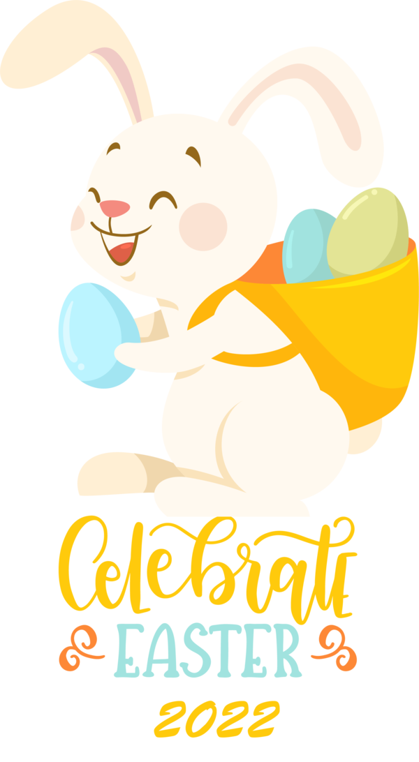 Transparent Easter Cartoon Logo Line for Easter Day for Easter