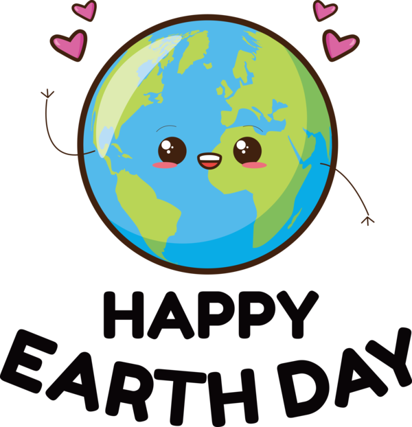 Transparent Earth Day Human Cartoon Plant for Happy Earth Day for Earth Day