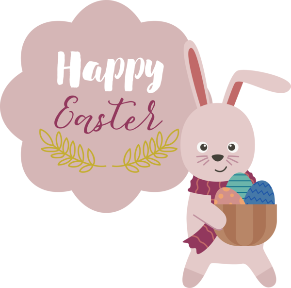 Transparent Easter Angora rabbit Netherland Dwarf rabbit Rex rabbit for Easter Day for Easter