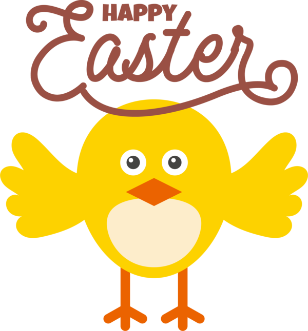 Transparent Easter Cartoon Line Beak for Easter Day for Easter