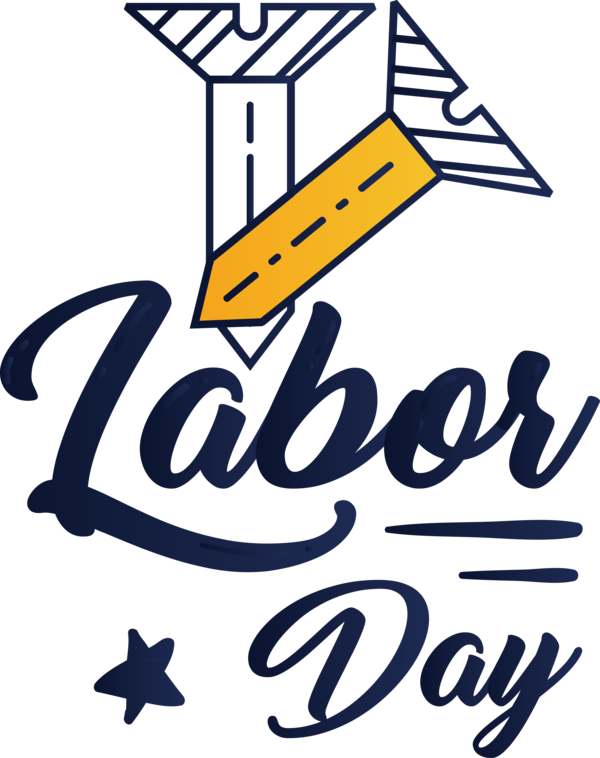 Transparent Labour Day Design Logo Number for Labor Day for Labour Day