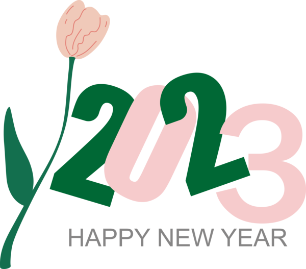 Transparent New Year Toyota Design Logo for Happy New Year 2023 for New Year