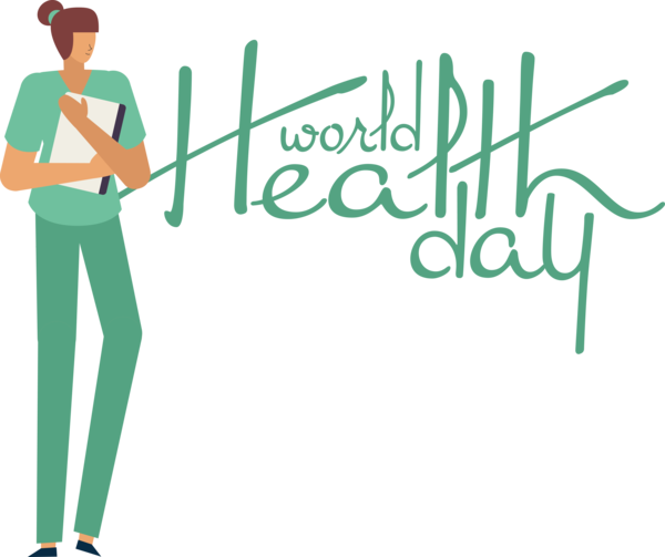 Transparent World Health Day Logo Human Dress for Health Day for World Health Day