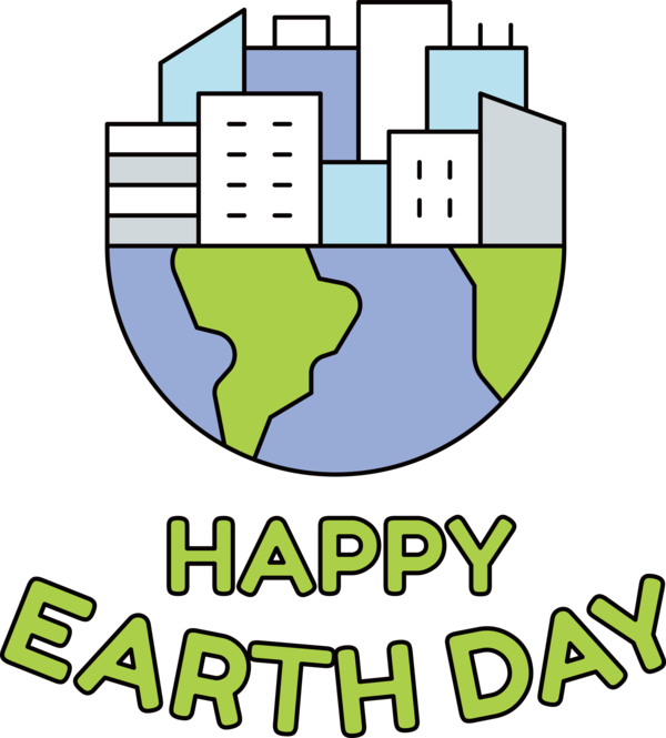 Transparent Earth Day Human Line Logo for Happy Earth Day for Earth Day