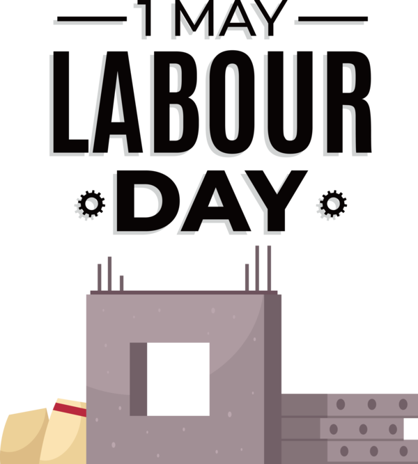 Transparent Labour Day Design Logo Cartoon for Labor Day for Labour Day