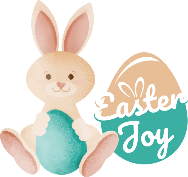Transparent Easter Easter Bunny Rabbit Meter for Easter Day for Easter