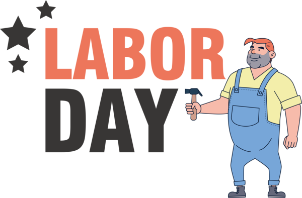 Transparent Labour Day T-Shirt Logo Outerwear for Labor Day for Labour Day