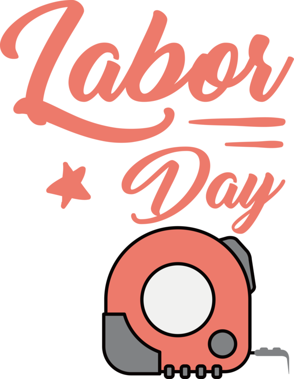 Transparent Labour Day Logo Laundry Design for Labor Day for Labour Day