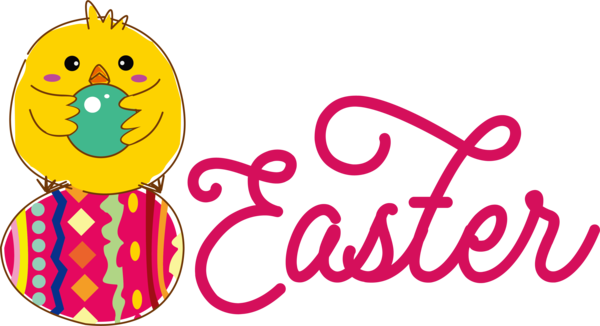 Transparent Easter Emoticon Smiley Emoji for Easter Day for Easter