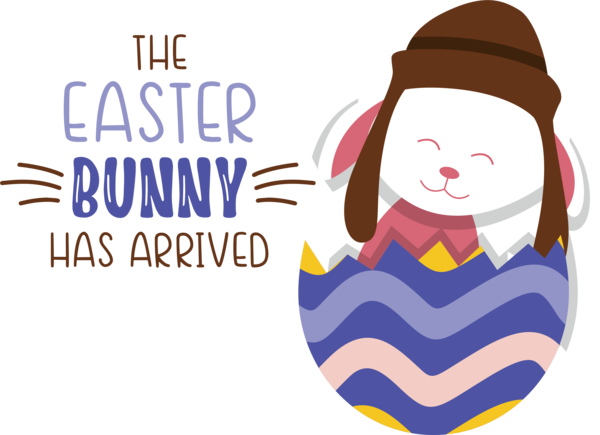 Transparent Easter Clip Art: Transportation Drawing Cartoon for Easter Bunny for Easter