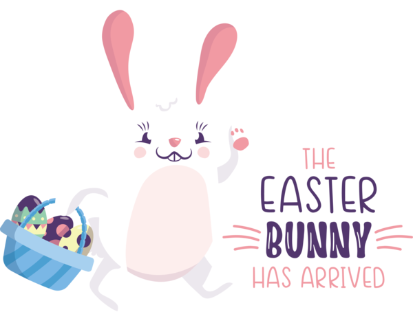 Transparent Easter Easter Bunny Easter egg Easter Basket for Easter Bunny for Easter