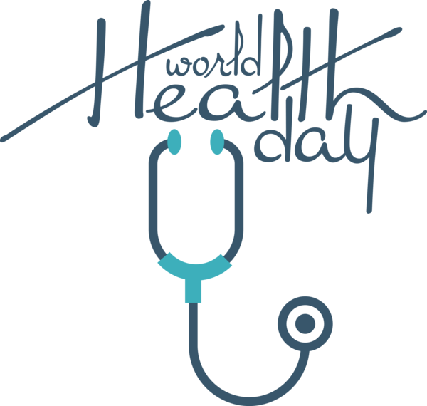 Transparent World Health Day Health Therapy Stethoscope for Health Day for World Health Day