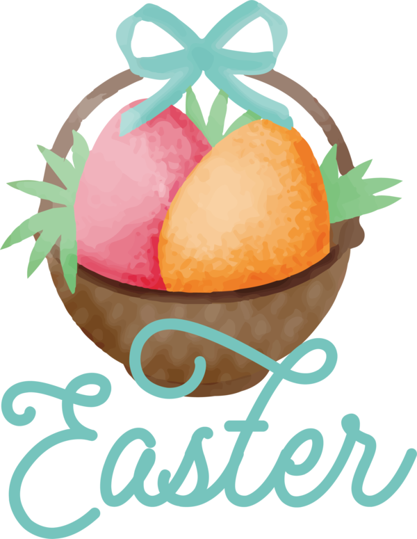 Transparent Easter Easter egg Orange Egg for Easter Day for Easter