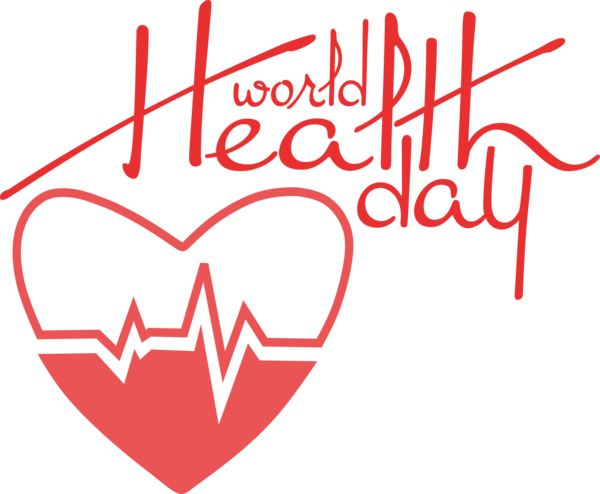 Transparent World Health Day M-095 Line Logo for Health Day for World Health Day